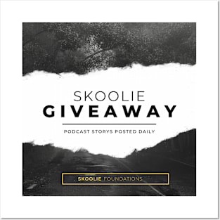 Skoolie Giveaway Posters and Art